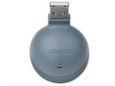 Liewood whale blue USB-natlampe Annabelle